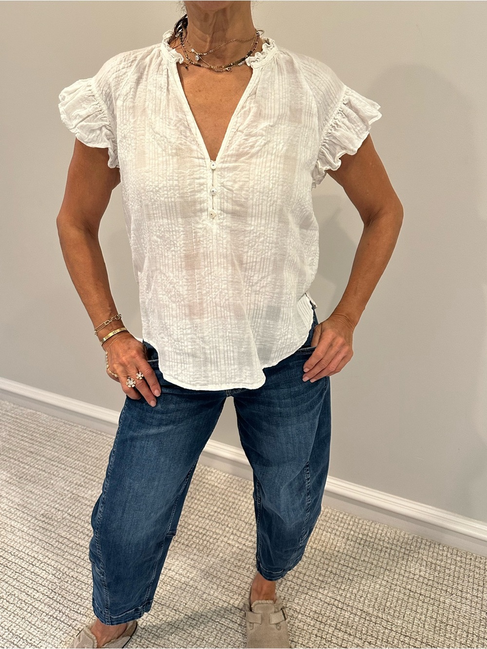 Veronica Beard perfect white shirt